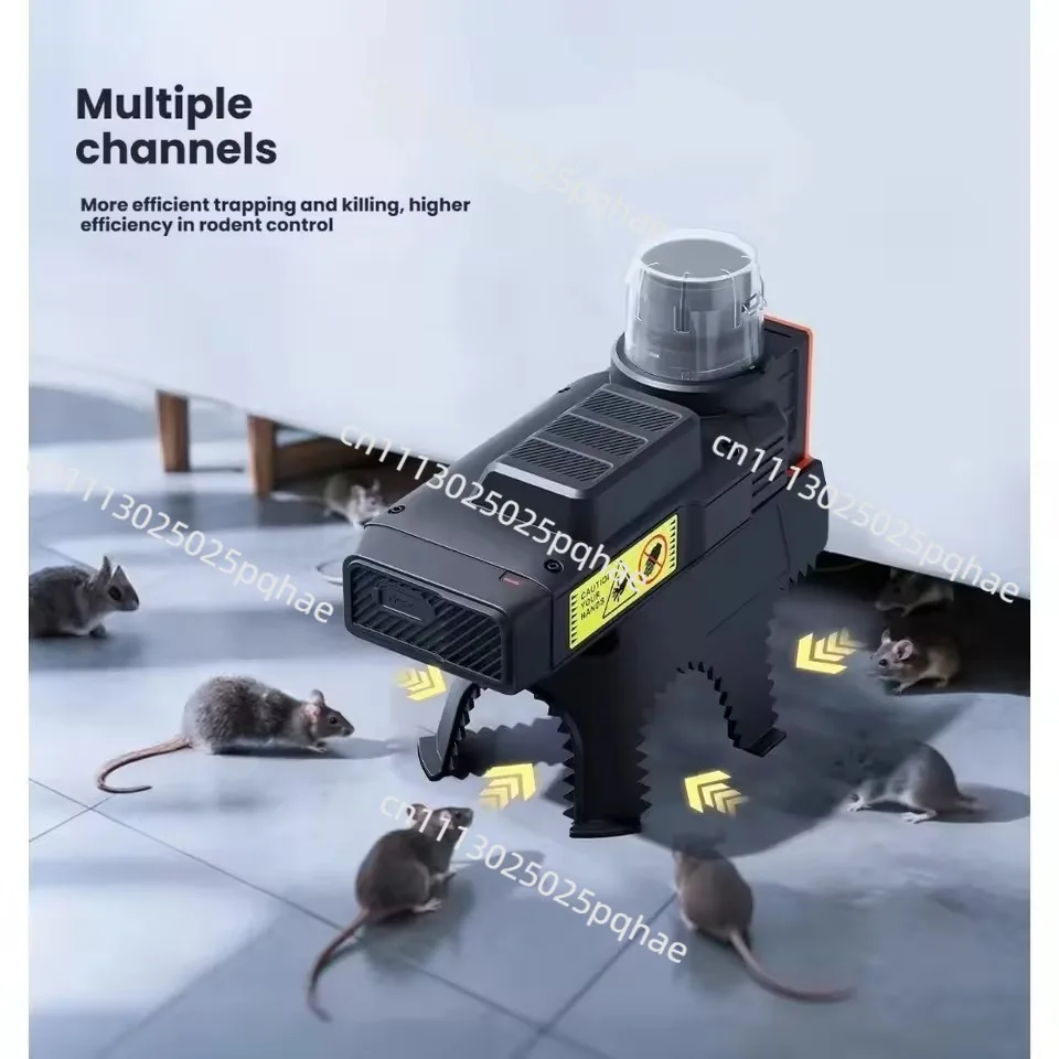 Electric Mouse Control Device High Voltage Battery Operated Household Rat Catcher Controller Cordless Mice Rodent Indoor Pest