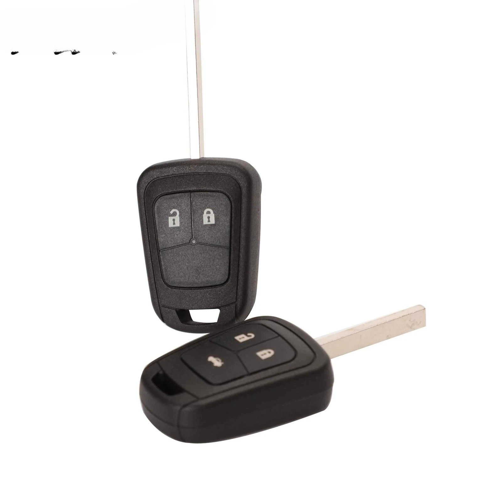 10pcs/lot Replacement Remote Key Shell for Chevrolet Camaro Sonic Cruze Malibu Volt Spark Remote Key Fob Case 3 Button