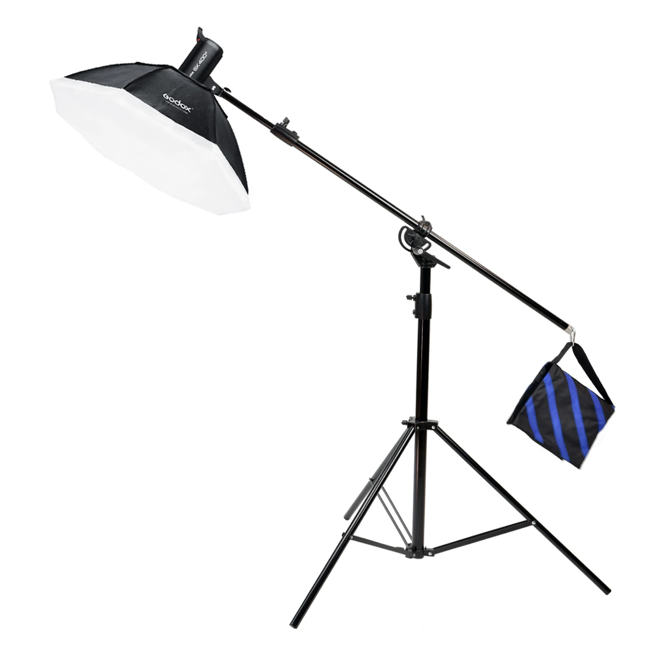 المهنية 2 في 1 متعددة الأغراض ضوء حامل بوم الذراع الألومنيوم ترايبود متعدد العلامات التجارية متوافق مع استوديو الصور الملحقات #2