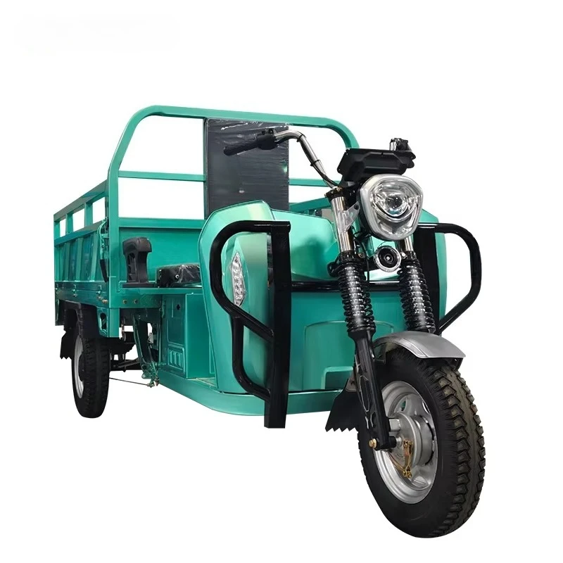 YC's rugged export packaging type 72V voltage adult electric freight tricycle is suitable for remote areas