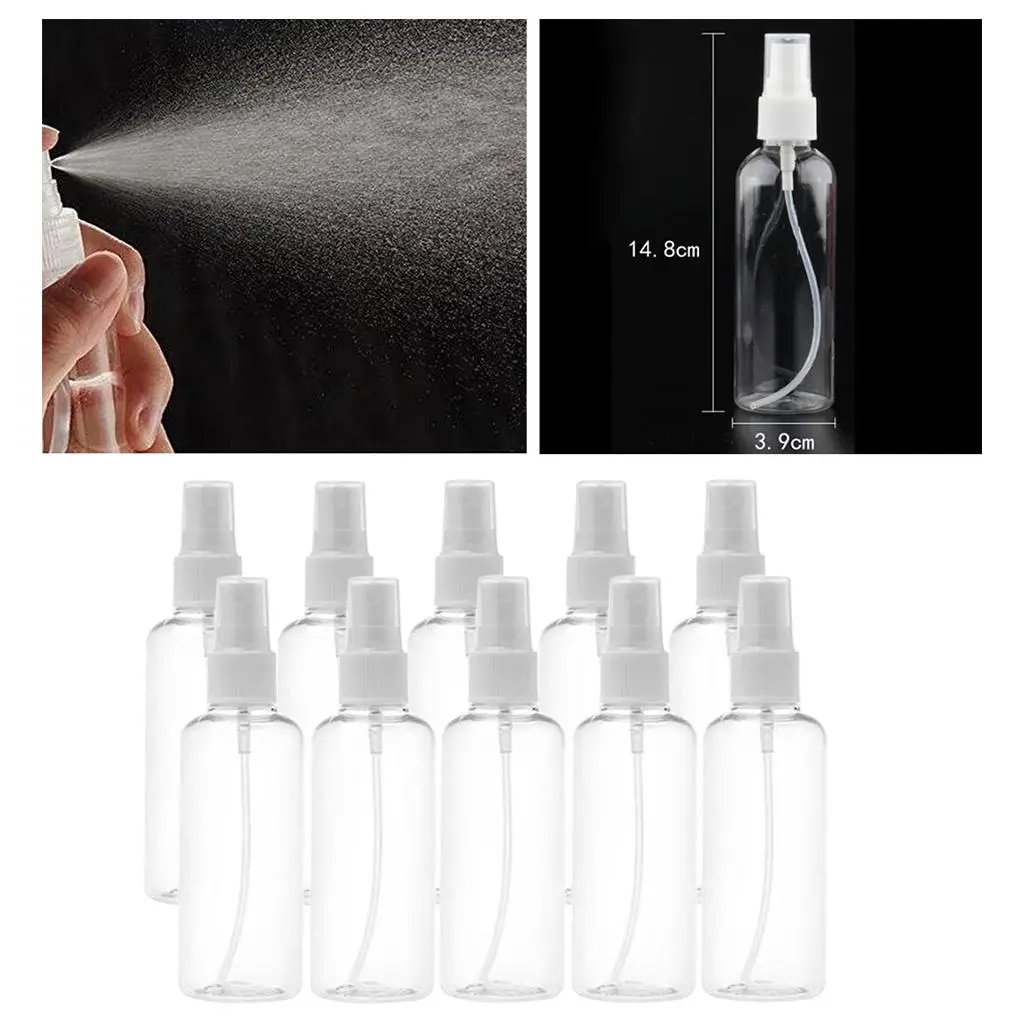 10 Pcs. Clear Spray…
