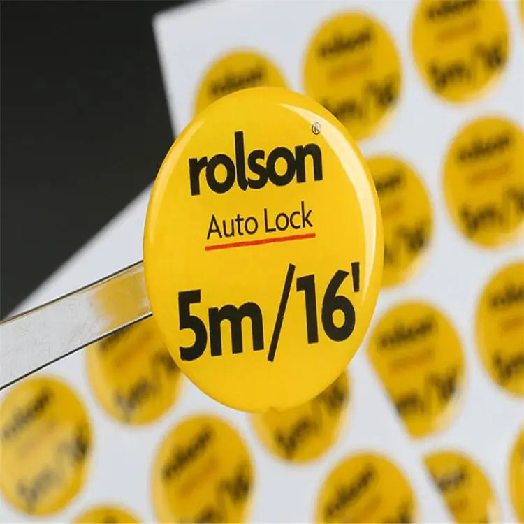 Custom Clear 3d Epoxy Resin Sticker Labels with Custom Brand Logo