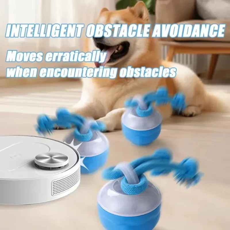 Pet Ball Toy Dog Toy,Interactive Dog Ball,BouncingBall Toy,USB RechargeableInteractive Dog Toy for Home Use with Creative Design