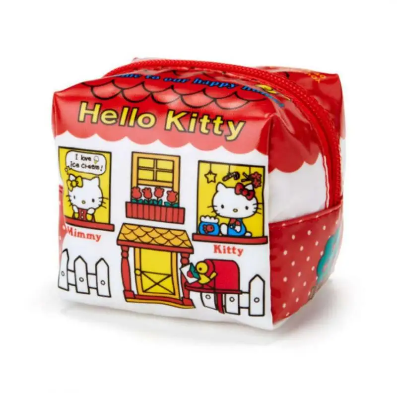 

Sanrio Hellokitty Storage Bag Kawaii Mymelody Cinnamoroll Cartoon Large Capacity Makeup Bag Girls Sanitary Napkin Storage Bag