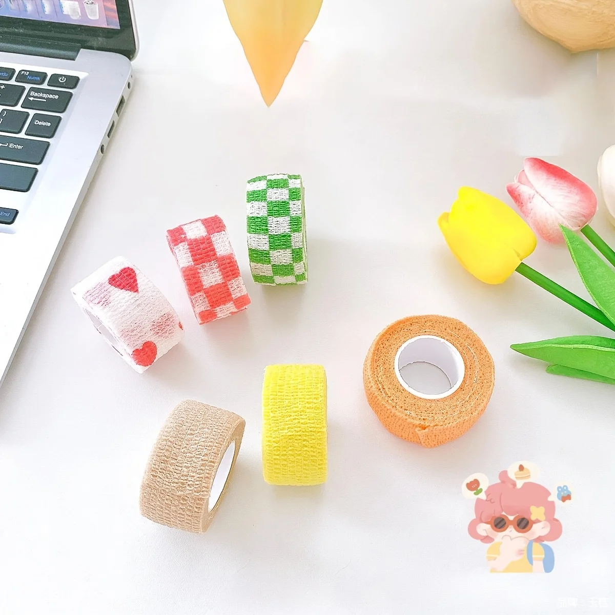 1 шт., самоклеящаяся эластичная повязка на палец