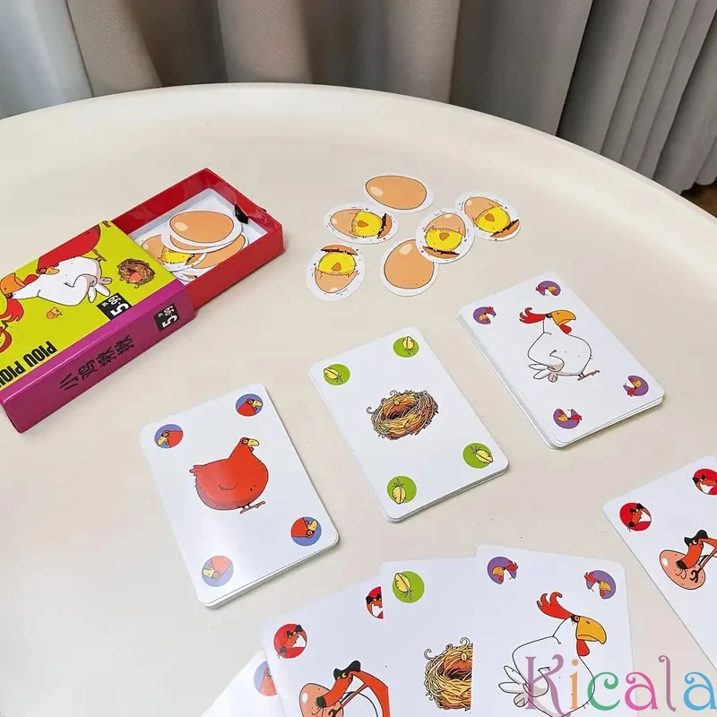 子供のための教育スマートおもちゃひよこ実行ロジック推論戦略カードゲーム学習教育玩具キッズカードギフト用