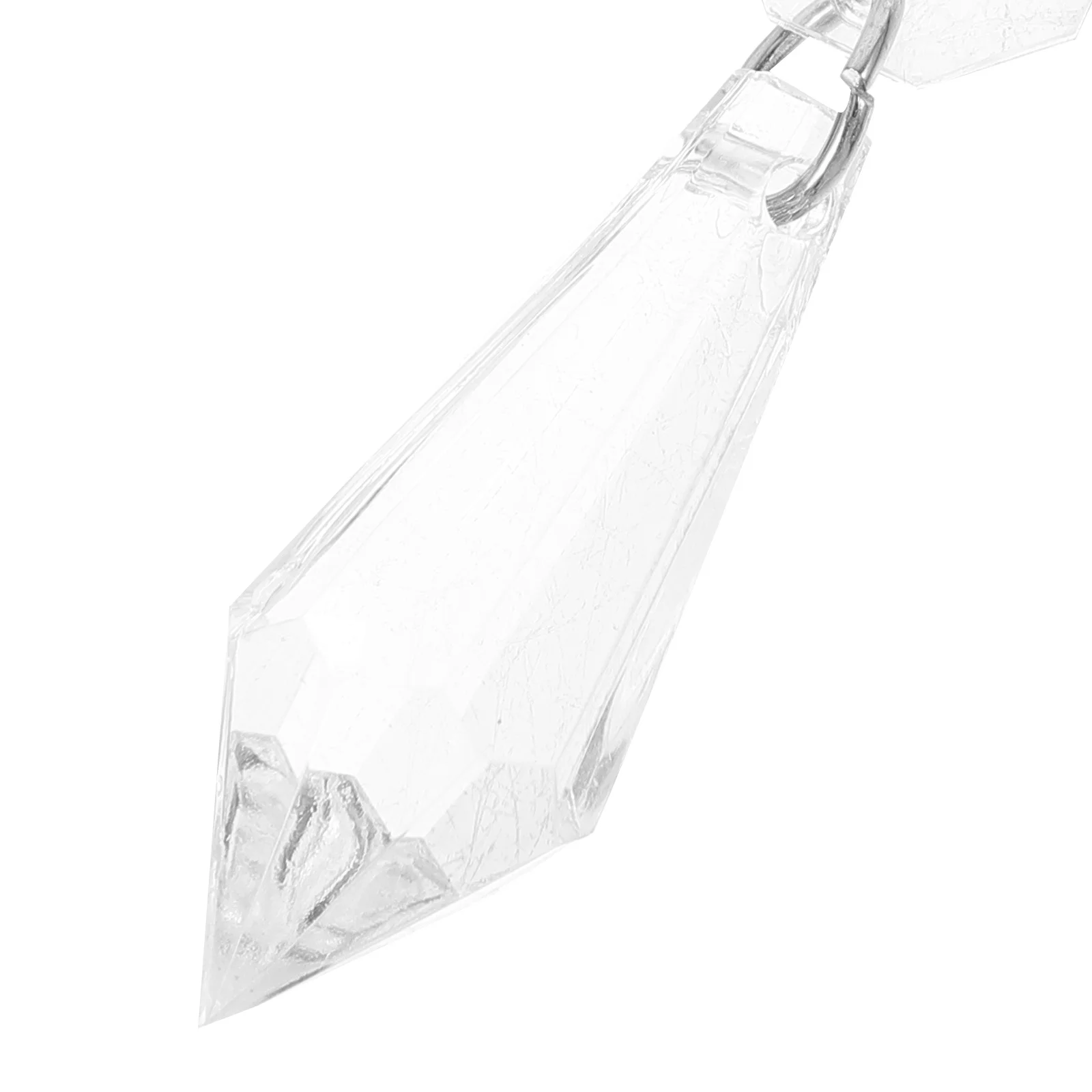 

10Pcs Crystal Pendant Chandelier Hanging Decor Durable Acrylic Material Wedding Party Home Lamp Accessories Lamp Hanging Decor