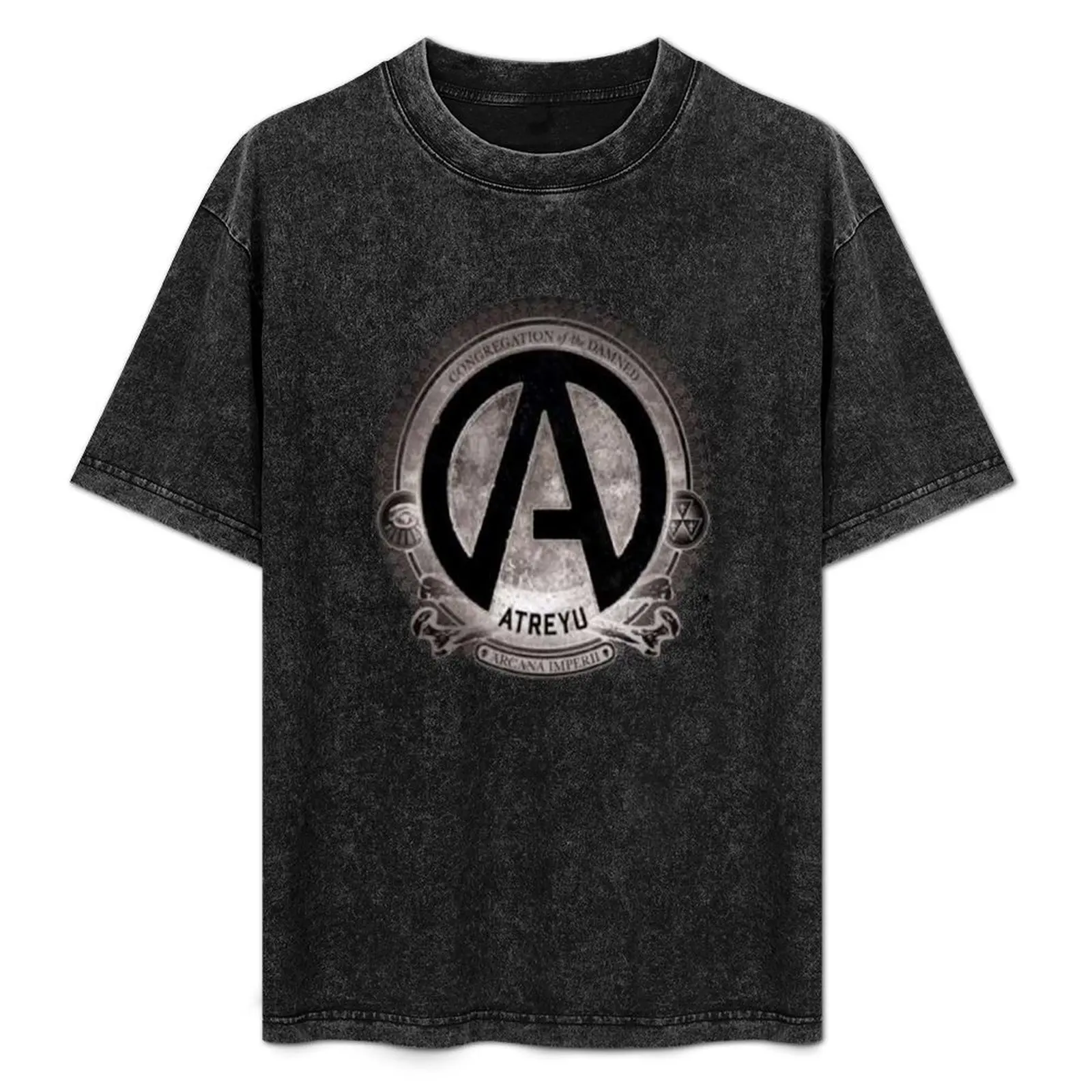 

ATREYU T-Shirt Basic Solid Color Short Sleeve T-Shirt