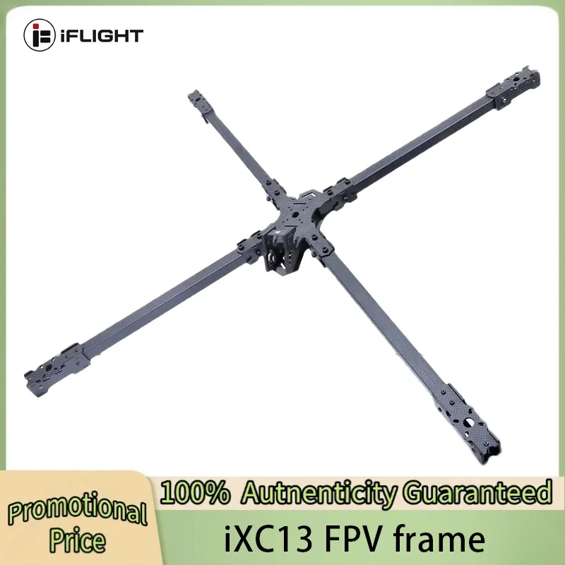 IFlight IXC13 850mm 13 Inch X-CLASS Ture X FPV Racing Frame W / 10W LED Light/ 36V 48V To 12V 10A Step-down Module for RC Drone