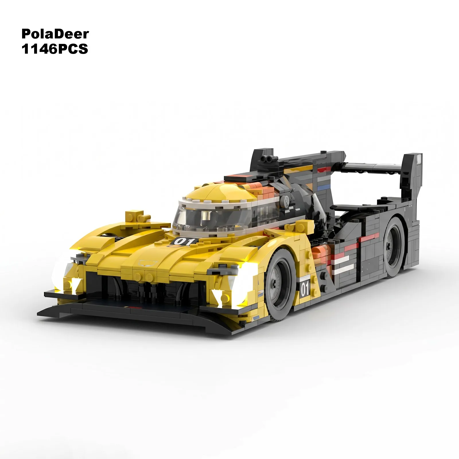 

16Studs MOC 1146PCS V Series.R Le Mans Racing Building Blocks Enlightenment Assembled Model Toy Brick Holiday Gifts for Adults