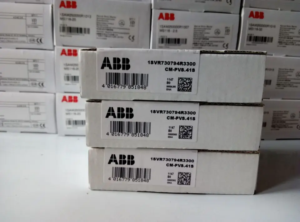 Original Genuine ABB Monitoring Relay CM-PVS.41S (overvoltage, Undervoltage, Phase Loss); 10102318