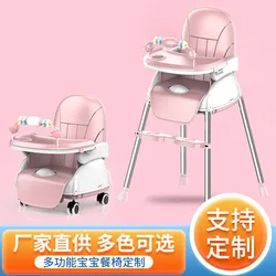 Chaise de Salle à Manger Multifonctionnelle pour Bébé, Siège d'Alimentation pour Enfant