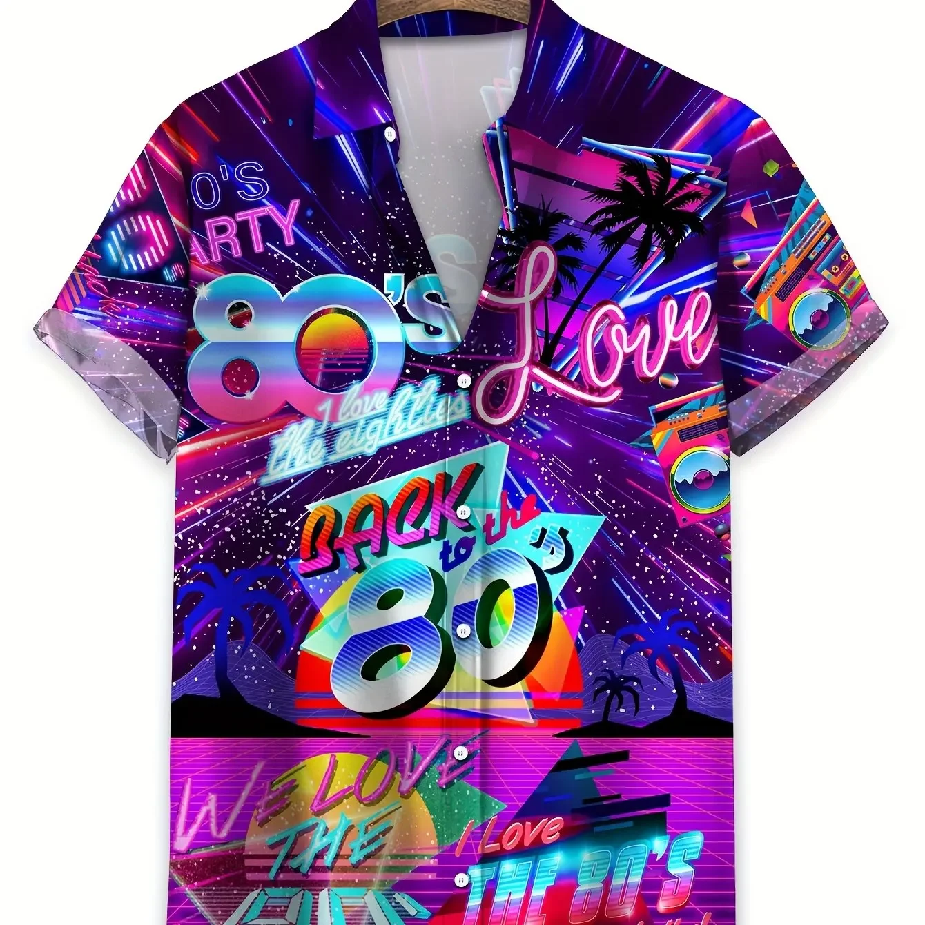 Eye-catching All Over Print Summer Shirt Diverse Pattern Styles Available Summer Beach Breathable Hawaiian Tops