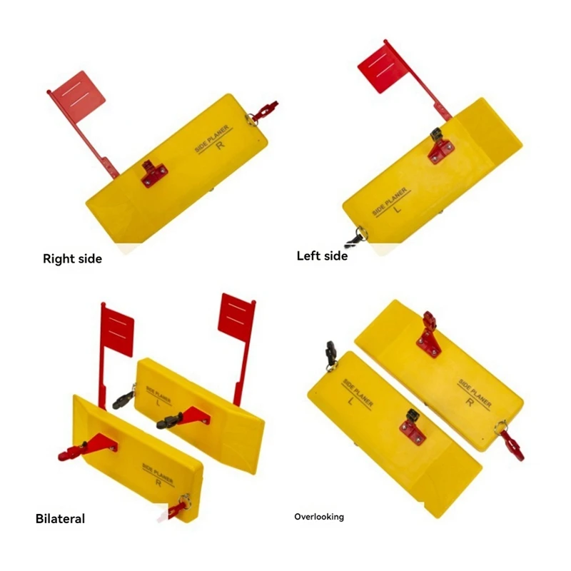 Boat Fishing Side Planer Board Inset Planer Board Trolling Board Planer Fishing Tool Fishing Trolling Diving Board