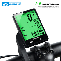 INBIKE 2.8 Inch Bicycle Computer Bike Odometer Cycling Speedometer Wireless Wired Rainproof Multifunction LCD Display Backlight