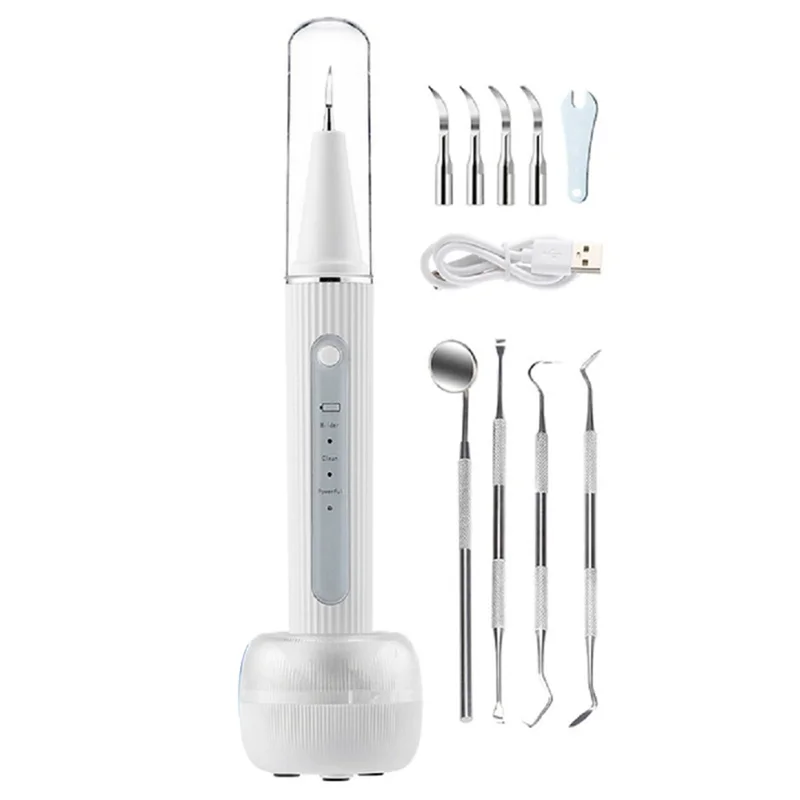 

Электрический полировщик для зубов BABZ, ультразвуковой скалер, ирригатор для полости рта, набор для отбеливания зубов, средство для удаления зубного камня и налета