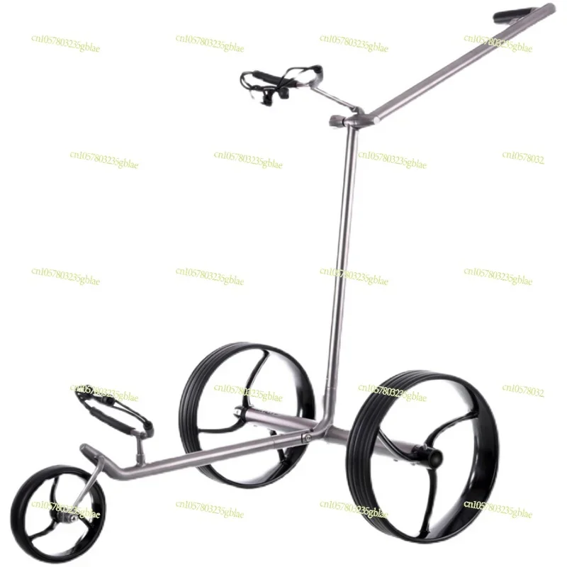 Suitable for Golf Club Bags Electric Trolley Titanium Alloy Lightweight Foldable Hand Pull