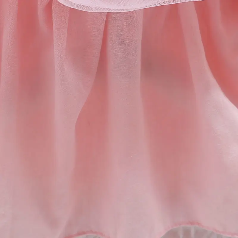 Sukienki dla dziewczynek Letnia muszka Siatkowa sukienka z krótkim rękawem dla dziewczynek Sukienki księżniczki Śliczne sukienki urodzinowe dla dziewczynek