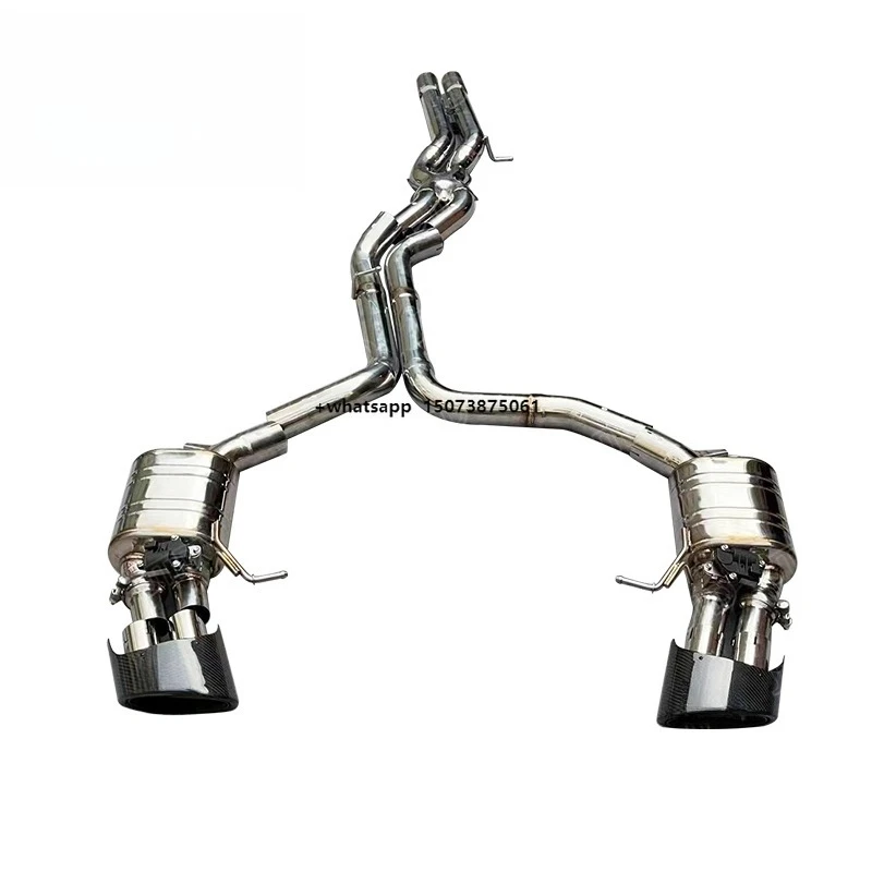 

JTLD High Quality Valved Sport 304SS Exhaust System for 2019 C8 RS6 RS7