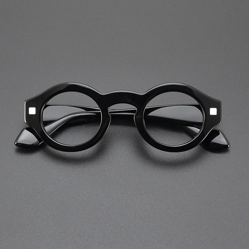 Belight البصرية بلجيكا تصميم جولة سميكة إيطاليا نظارات بمادة الخلات النظارات إطار مشهد الرجال النساء النظارات septante + rools