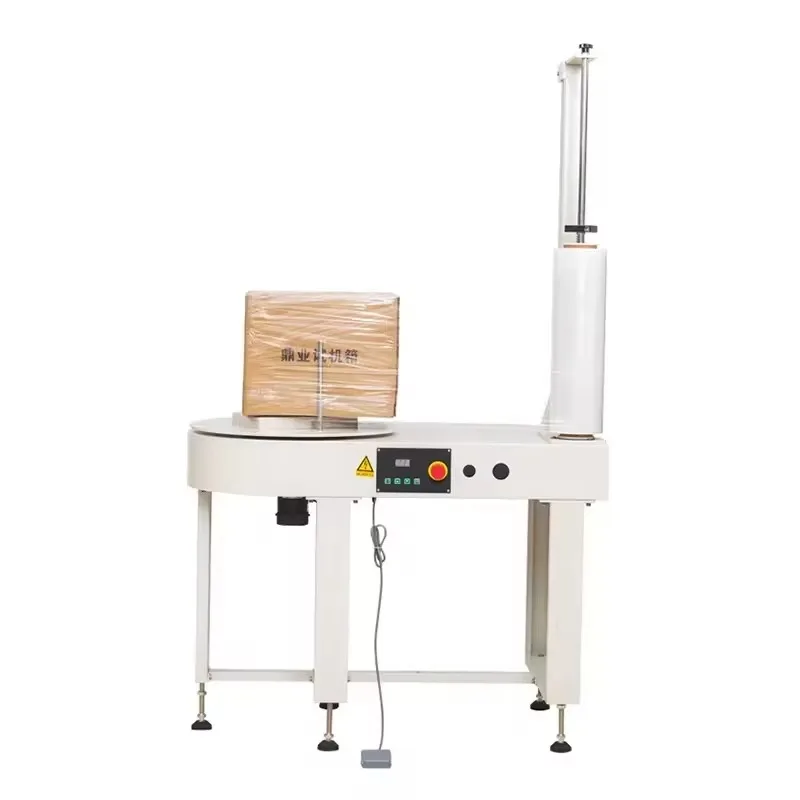 DBC800 carton wrapping paper winding stretch film packaging machine