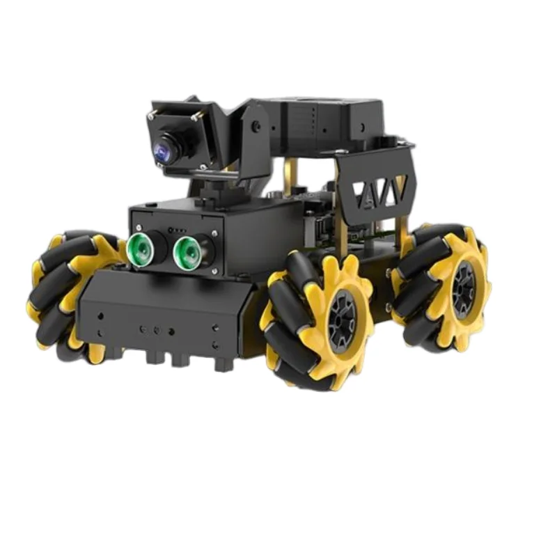 TurboPi ROS2 Robot Car Mecanum Wheels AI Vision Tracking Integrated AI Model For ChatGPT Voice Interaction For Raspberry Pi 5