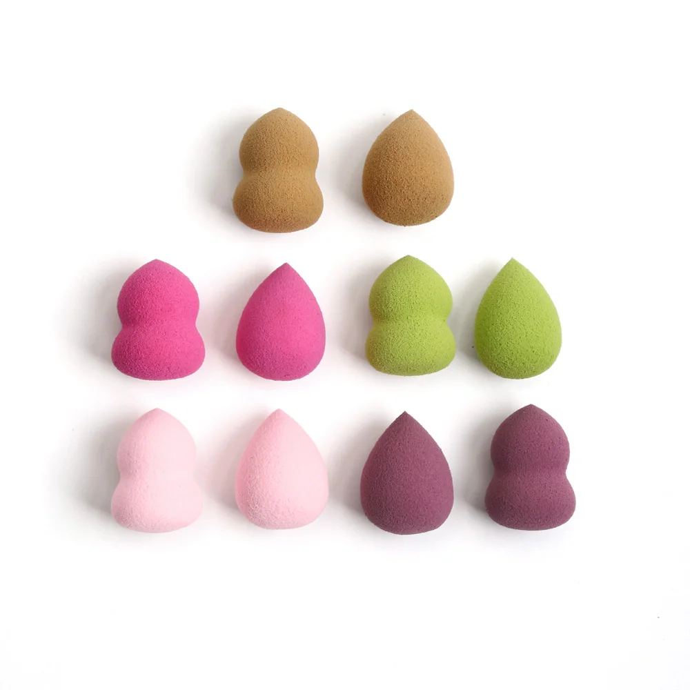 Super Mini Latex Spons Puff Foundation Bladerdeeg Nat En Dagelijks Gebruik Poeder Cosmetische Make-Up Puff Cosmetische Schoonheidstools