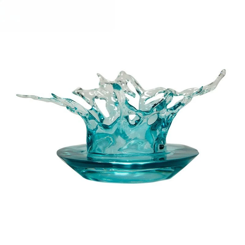 Modern Resin Ornament Model Room Soft Decoration Light Luxury Hotel Entrance Wave Modeling Creative Decoration Club Wine