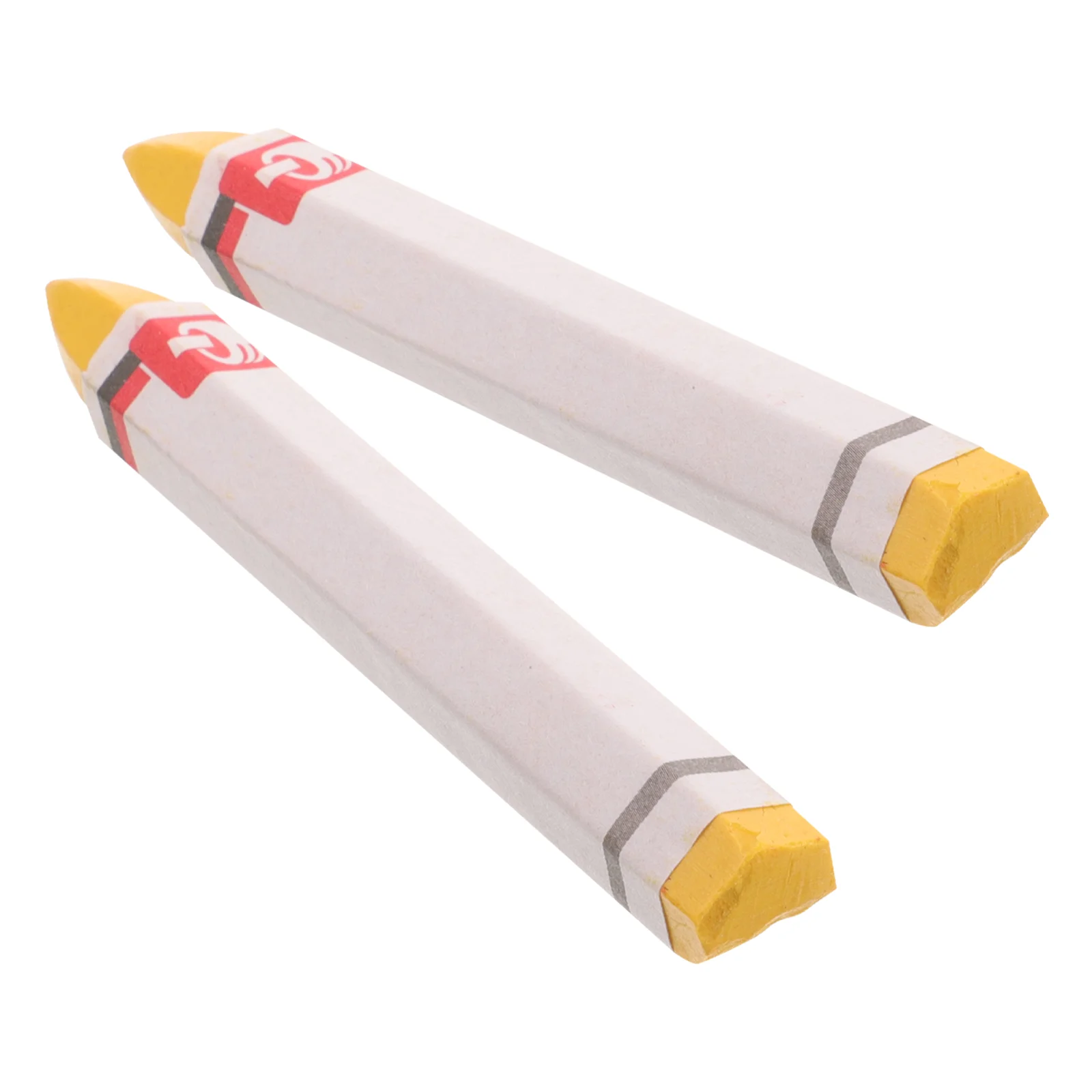 2 Pcs Marker Pen Marking Pens White Paint Wax Colored Chalk Black Tire Tool Remover Car Supplies