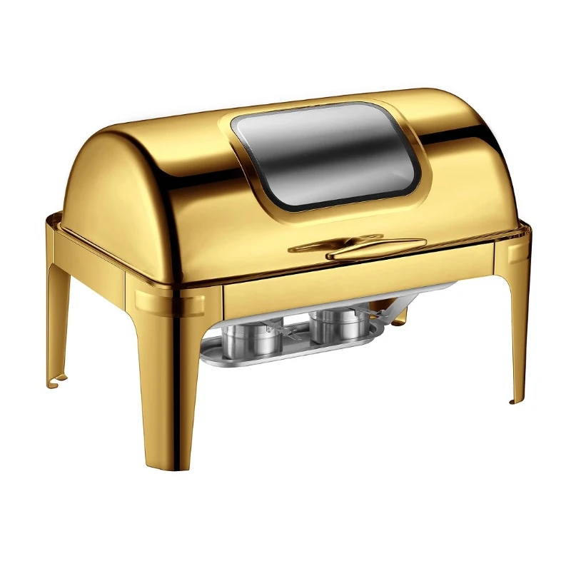 

Steel Buffet Insulation Furnace Square Electric Heating Buffy Furnace Visual Hotel Tableware Breakfast Basin Hot Dishes