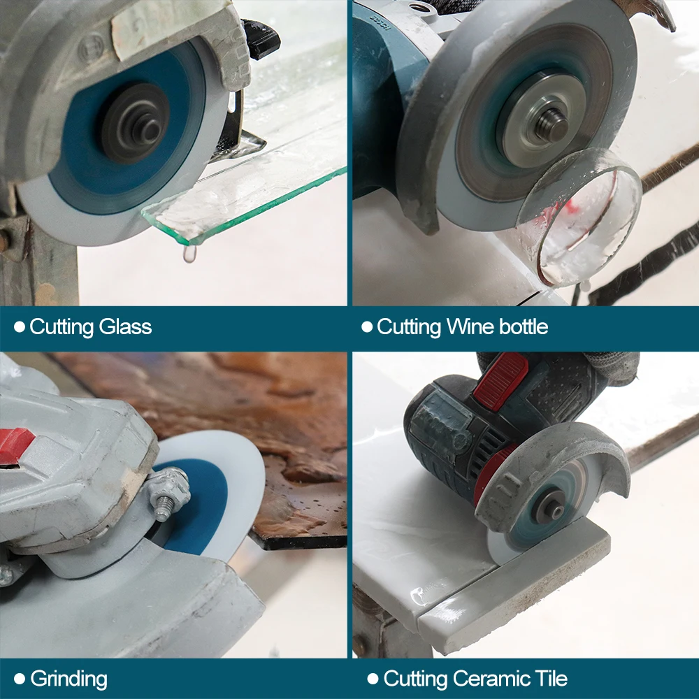 MINLAYCUT Diamond Saw Blade 1/3pcs 75mm Cutting Disc Glass Jade Marble Tile Hand Tool Mini Angle Grinder 3 inch Plate Cutting view 6