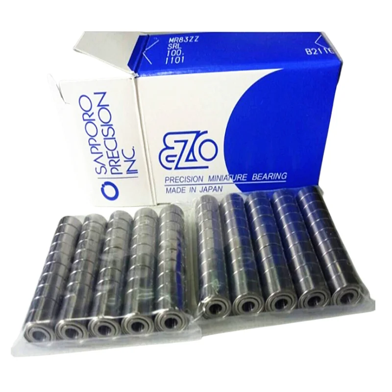 Imagem -03 - Rolamento de Precisão de Alta Velocidade Rolamentos Miniatura Japão Ezo Mr93zz Mr93zz 3x9x4 mm L-930zz 930 Mr93 Mr93z 3x9x4 mm 10 Pcs 50 Pcs