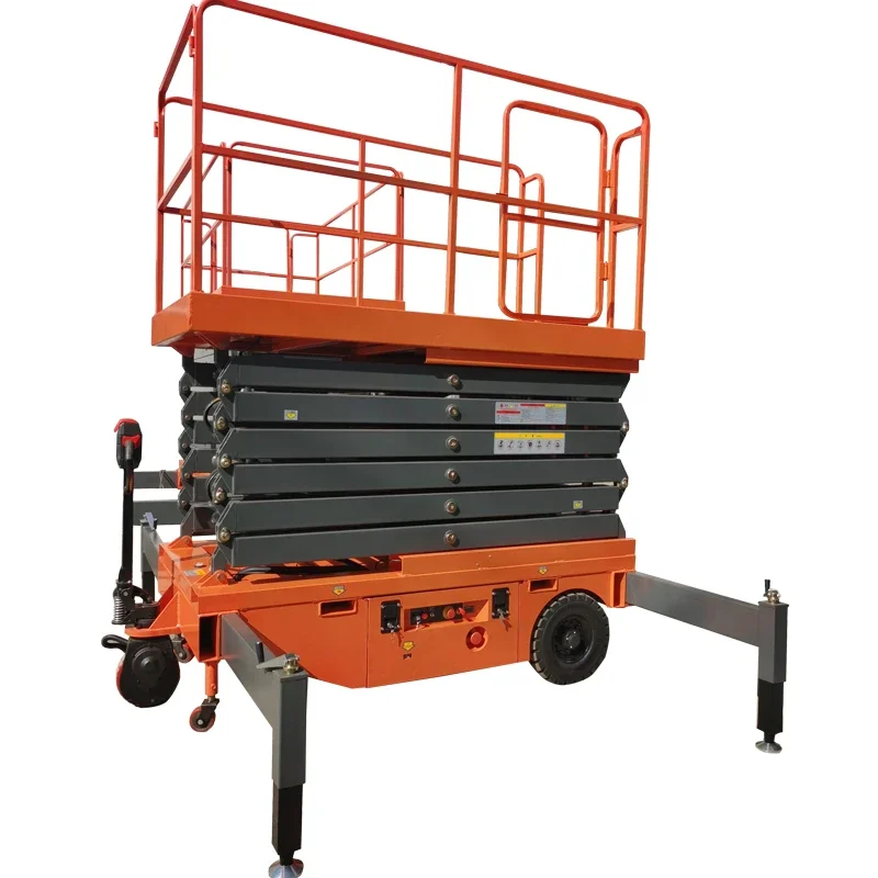 Cheap Mini Small Genie Used Central Hydraulics Vertical Portable Stationary Mobile Hydraulic Electric Scissor Lift Table