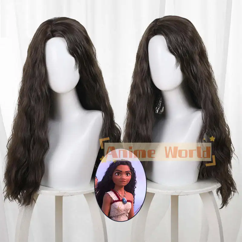 

Movie Moana Cosplay Wig