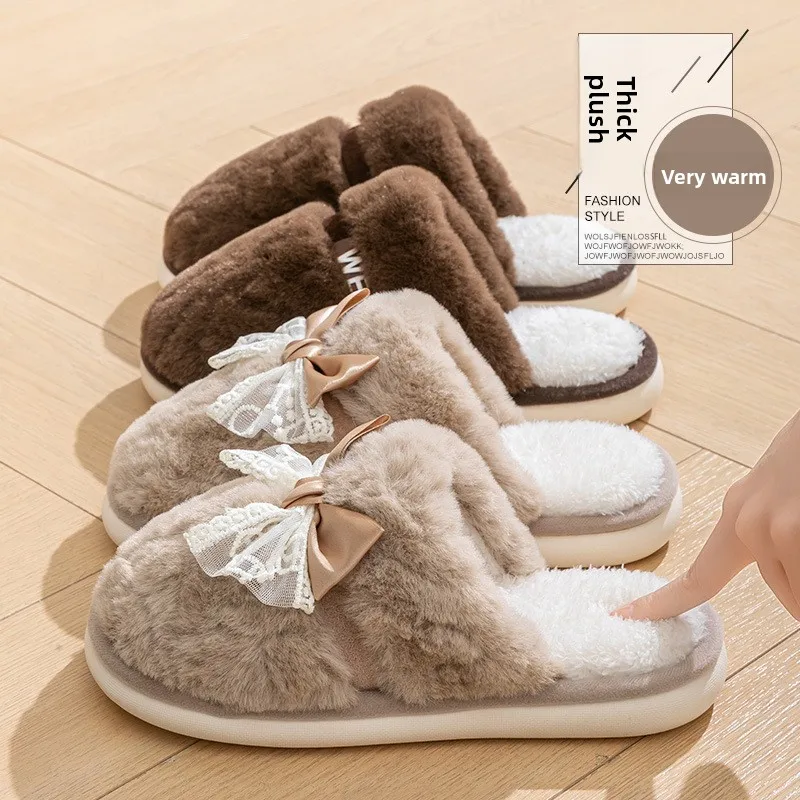 inverno-quente-chinelos-de-pele-para-mulheres-bonito-arco-casa-antiderrapante-sapatos-macios-conforto-salto-plano-casa-interior-quarto-chinelos-de-pelucia