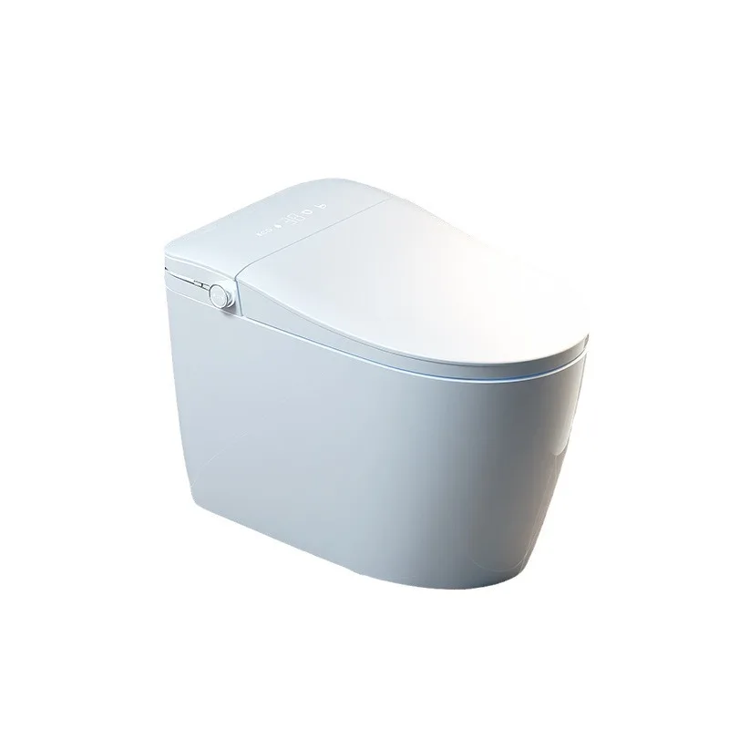 Size flush smart toilet integrated heating and cleaning foam shield no water pressure limit toilet