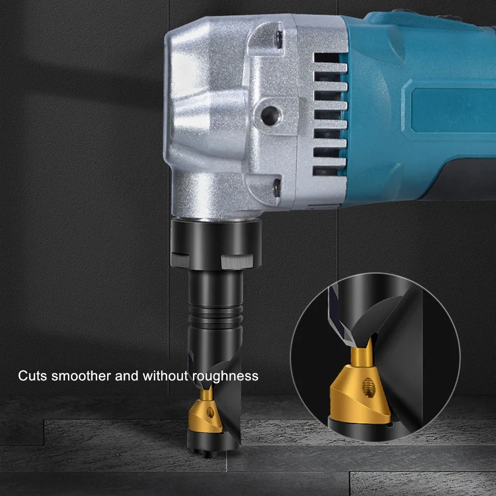 Cordless Brushless Metal Nibbler Li‑ion Electric Sheet Cutter for Stainless Steel Corrugated Roof Panel