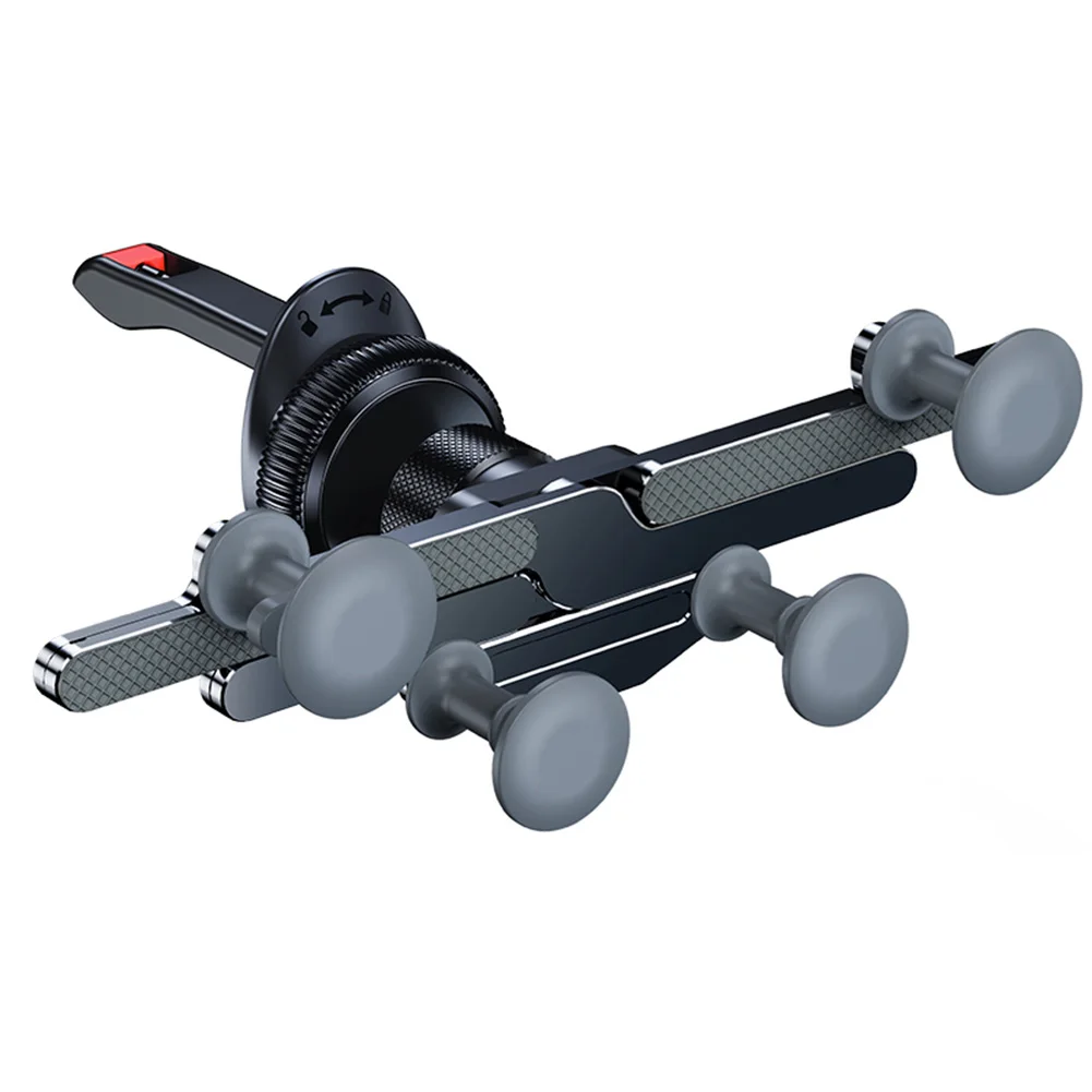 Dudukan Ponsel Mobil Layar Besar Khusus Interior Braket Universal Lengan Dapat Disesuaikan untuk Layar Lipat & Tablet