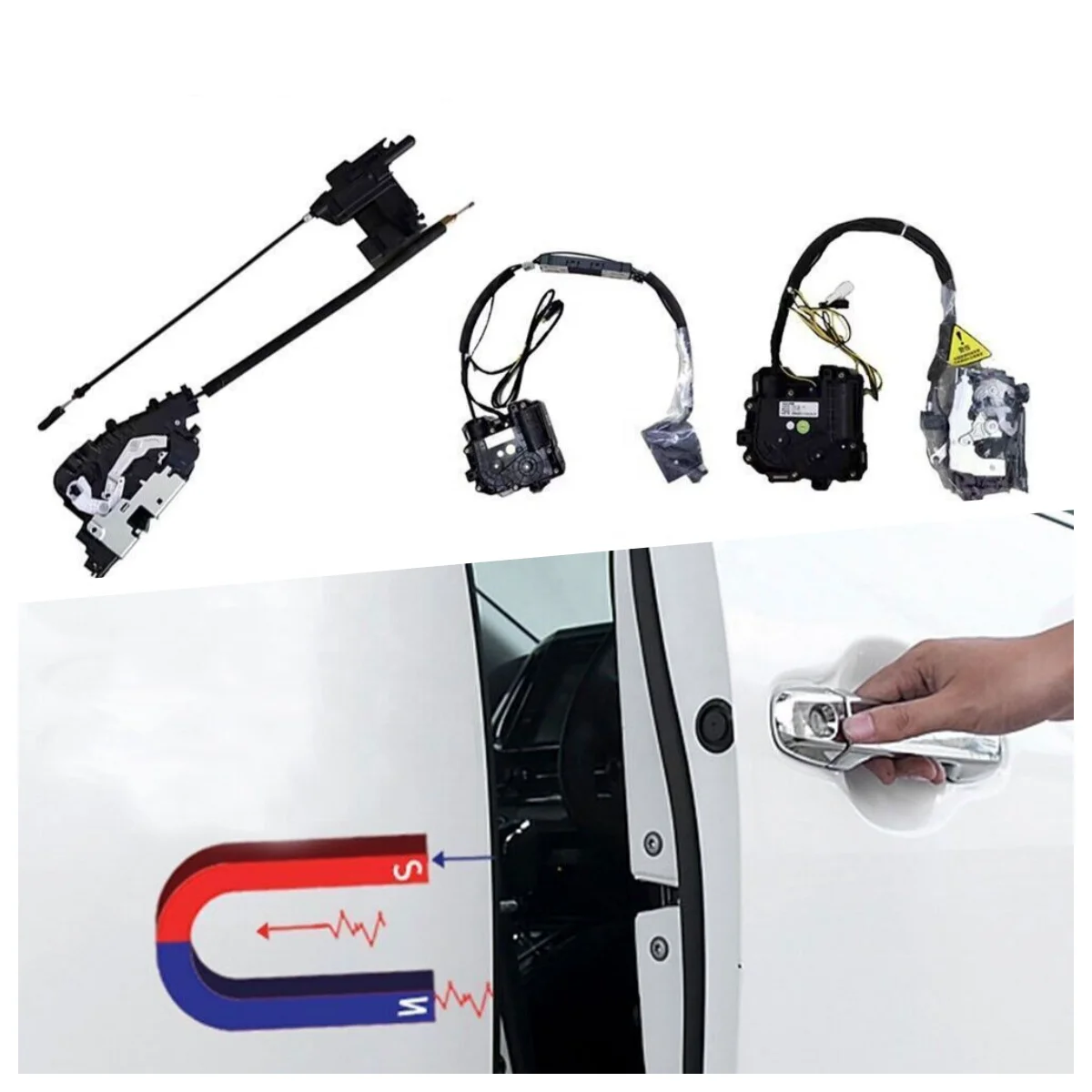 Intelligent Automatic Electric Suction Door Soft Closer System for ISUZU MU-X 2021-2024