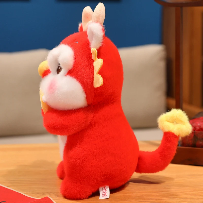 20/30 centimetri Capodanno Lunare Cinese Della Mascotte Cavallo Fortunato di Buon Auspicio Pi Xiu Peluche Peluche Del Fumetto Cavallo Rosso bambola di pezza decorazioni per la casa