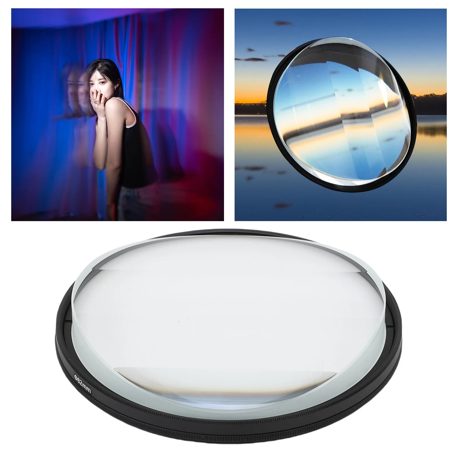 Camera Blur Lens Filter 82MM Centerfield Motion Super Speed Special Effects Lens Filter Camera FX Blur Lens Filter