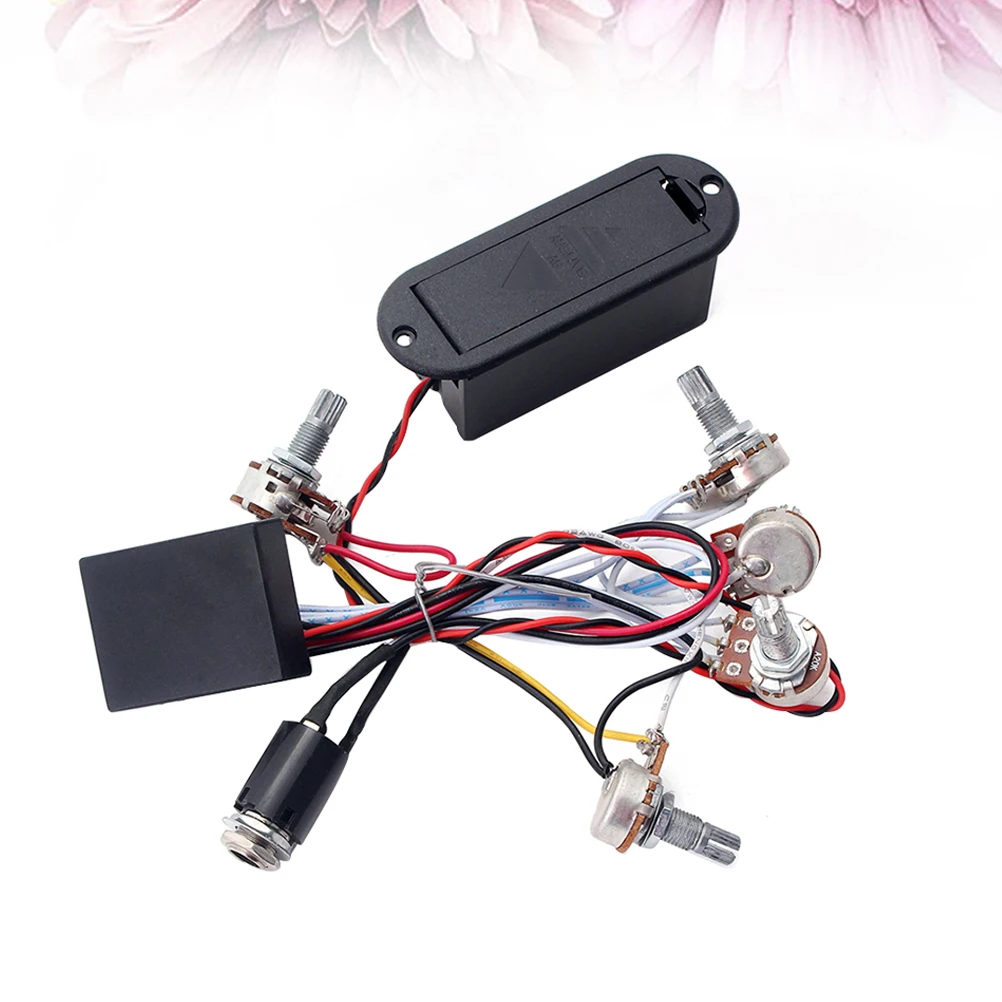 

3 Band Bass Amplifier Equalizer Preamp Circuit Guitar for Tone Control Wiring Harness