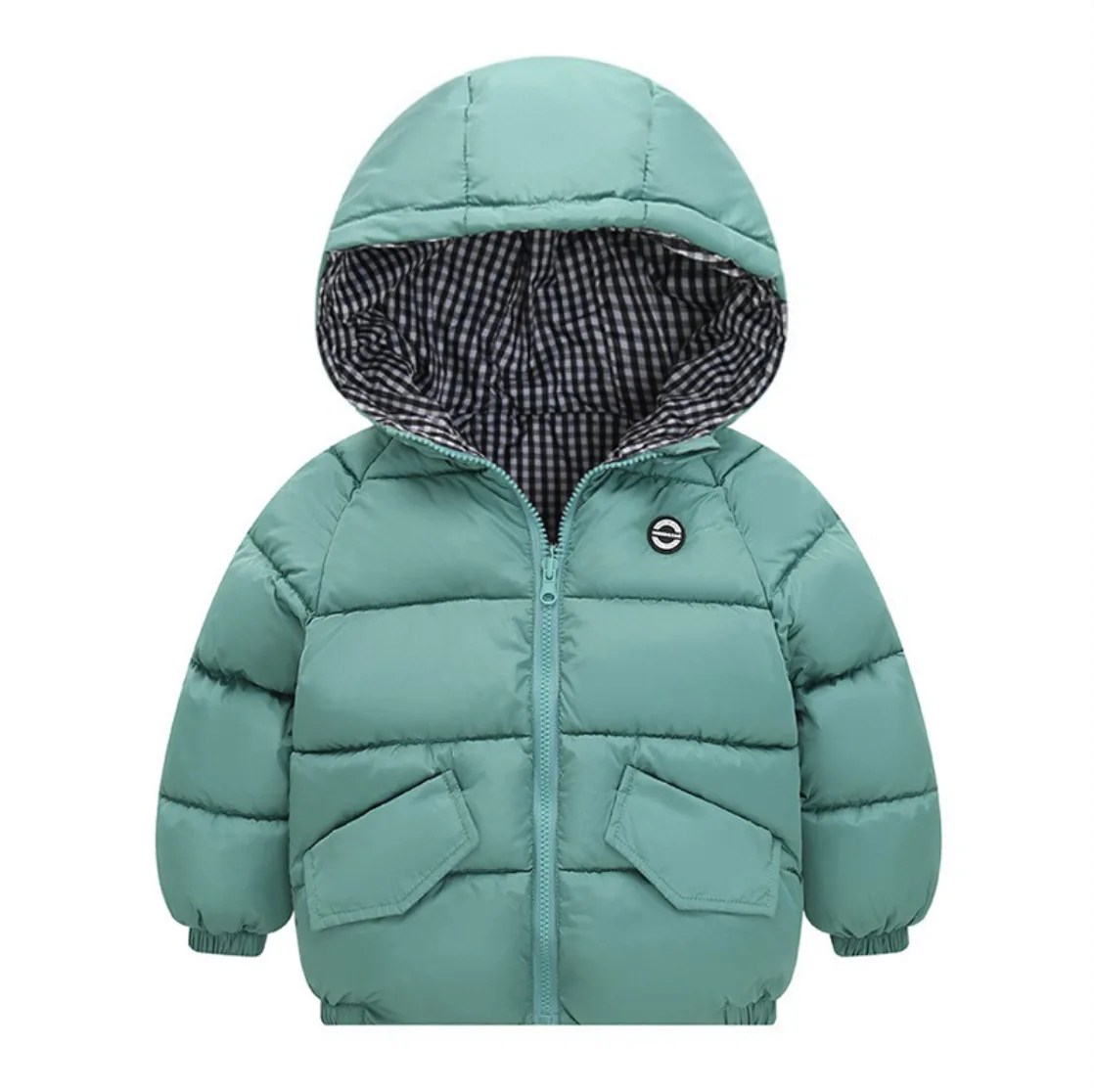 

children down cotton-padded jacket in the winter of male and female children's clothing t children in cotton baby jacket coat