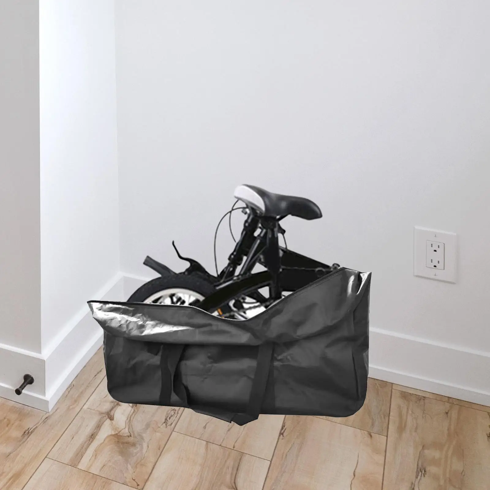 

20 Inch Folding Bike Storage Bag Lightweight Portable Bicycle Transport Case for Car Train Plane Use