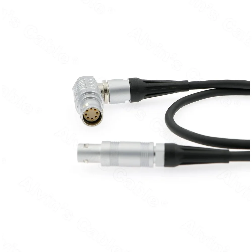 كابل طاقة من GPI Pro 24V 1S 303 إلى الزاوية اليمنى 8 Pin أنثى لكابلات ARRI Alexa Mini Camera Alvin #3