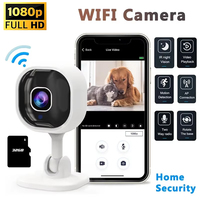 Mini Camera WIFI 2MP 2-Way Audio Auto Night Vision 4X Zoom Auto Alarm Waterproof Outdoor Security Camera IP Surveillanc