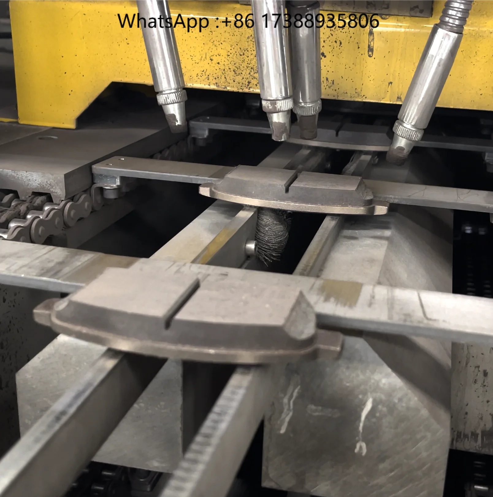 Brake Pads Production Line Production Machine Customized Conveyor Belt Production Line.