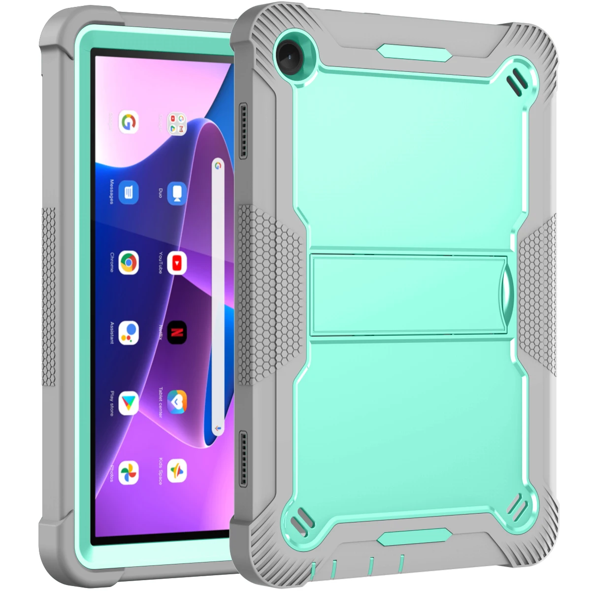 

Чехол для планшета Lenovo Tab M10 HD 3-го поколения 10,1 дюйма, 2022, сверхпрочный защитный прочный чехол с подставкой для TB328
