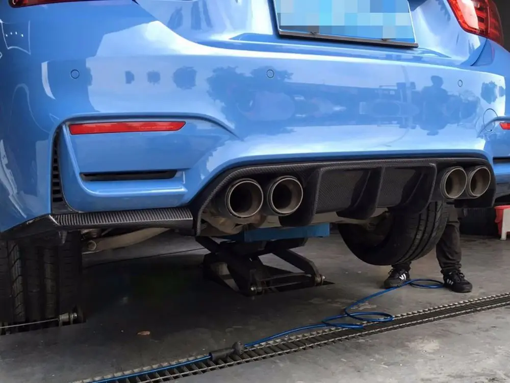 カーボンファイバーカスタム車ディフューザー BMW F83 F82 M4 F80 M3 2014-2019