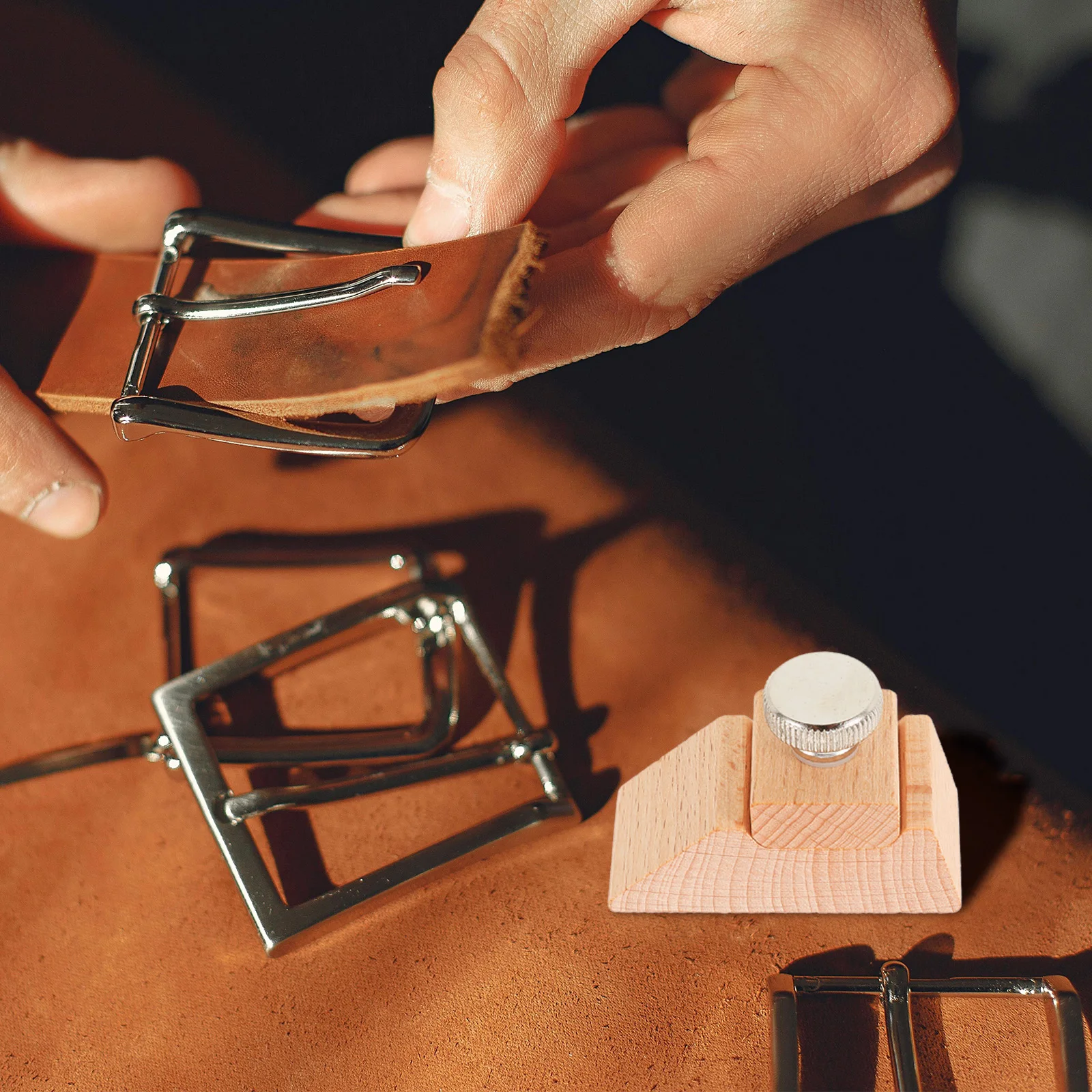 

Multifunctional For Wood Polishing Edge Curve Burnishing Tool Wooden Sandpaper Clamp Durable Hand Set Woodworking Tool